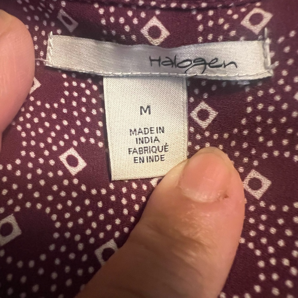 Halogen Geometric Patterned Dress - Picture 2 of 4
